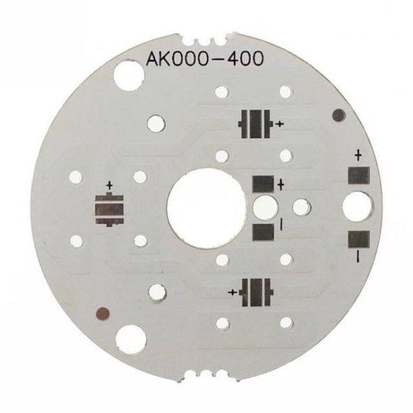 YUVARLAK PCB 3 LED MONO 000-400
