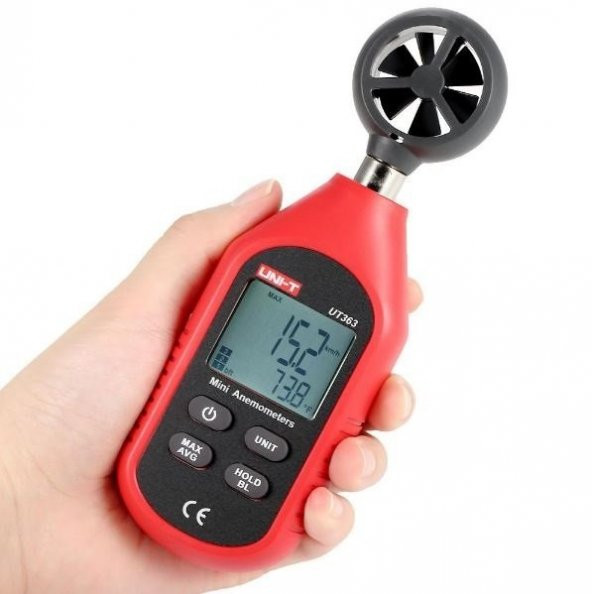 UNI-T UT 363 Mini Dijital Rüzgar Ölçer / Anemometre UT363 - 2