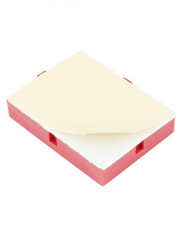 Mini Yapışkanlı Breadboard Kırmızı - 2
