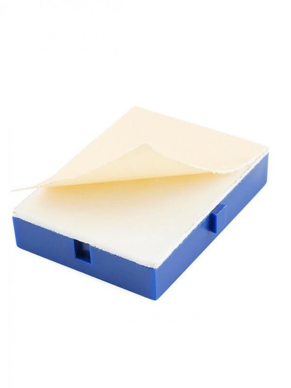 Mini Yapışkanlı Breadboard Mavi - 2