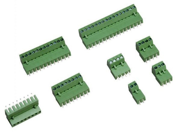 0/12 CHN 5,08mm 180°  DİŞİ+ERKEK TAKIM YEŞİL YANLARI AÇIK