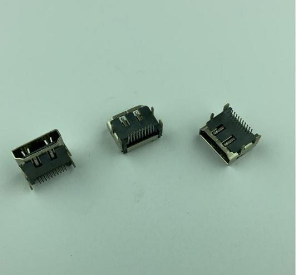 HDMI  PCB  DİŞİ  90°  DERECE DİP  KONNEKTÖR