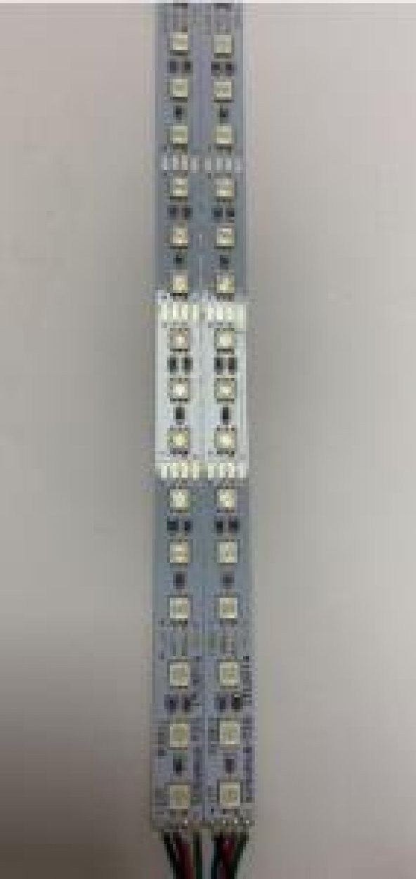 LED-Modül 5050 smd RGB 72 LEDLİ DİZGİ 1 MT MODÜL ALÜMİNYUM PCB