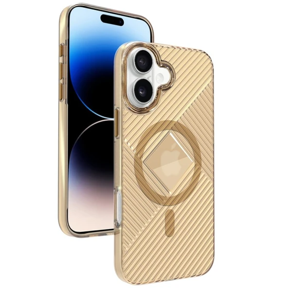 Peeq iPhone 16 Stella PC Sert Magsafe Telefon Kılıfı - 5