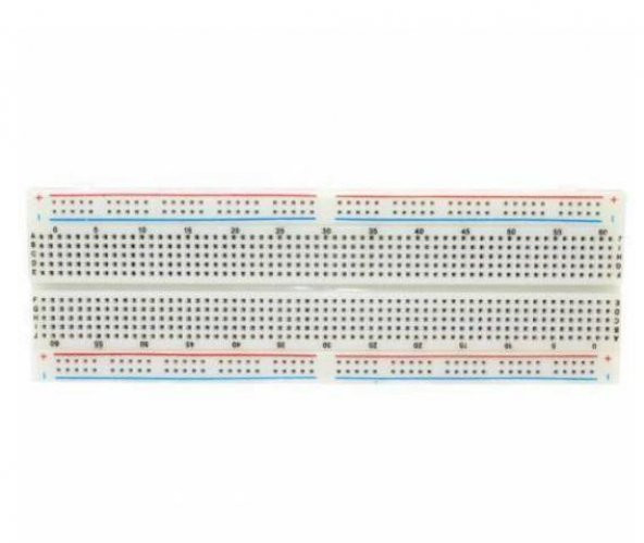 MB-102 Büyük Boy Breadboard 830 Delik Beyaz ( 2,54 Header Uyumlu ) - 2