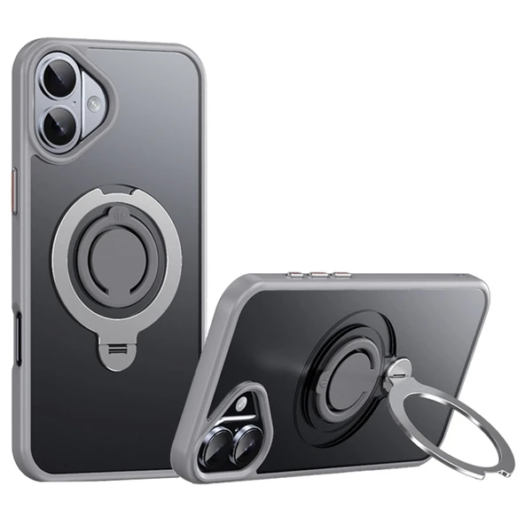 Peeq iPhone 16 Avatar 360 Dönen Magsafe Telefon Kılıfı - 9