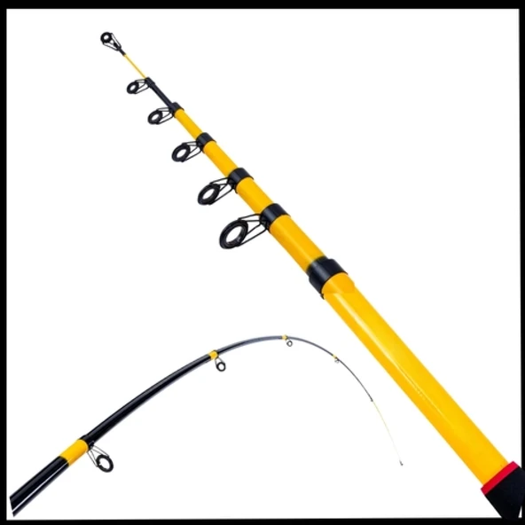 Uyguna-Yakala 360 cm 50/100 gr Teleskopik Olta Kamışı - MS.075 ürün görseli