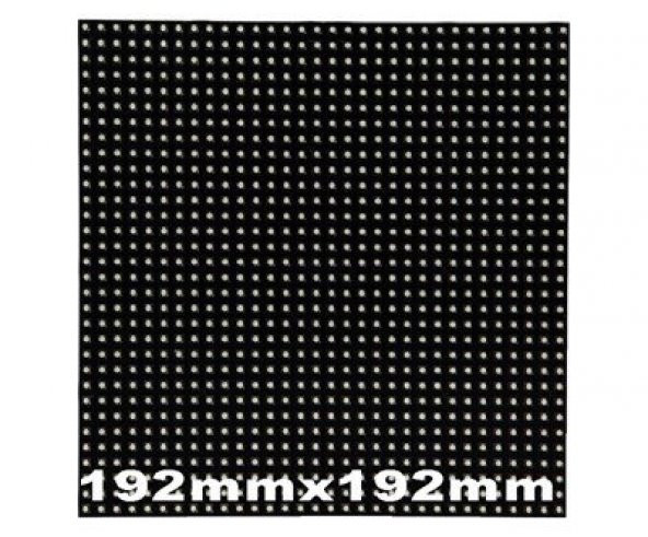 P6 RGB Led Panel iç Mekan 19X19