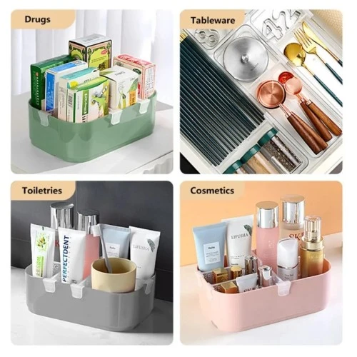 Çok Amaçlı Buzdolabı Raf Ayırıcı 10 Adet - Resim 2