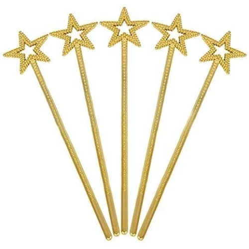 Altın Renk Yıldız Peri Asası ürün görseli 1