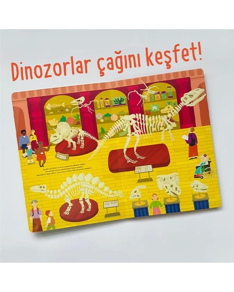 Ne Sorsan Bilir Minik - Benim İlk Dinozorlar Kitabım - Resim 4