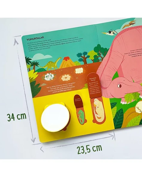 Ne Sorsan Bilir Minik - Benim İlk Dinozorlar Kitabım - Resim 2