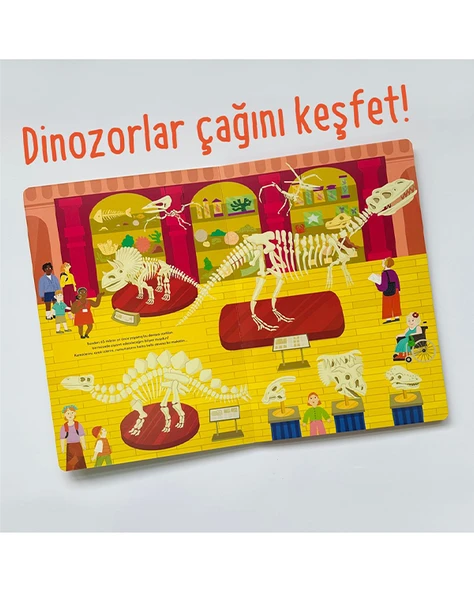 Ne Sorsan Bilir Minik - Benim İlk Dinozorlar Kitabım - 1