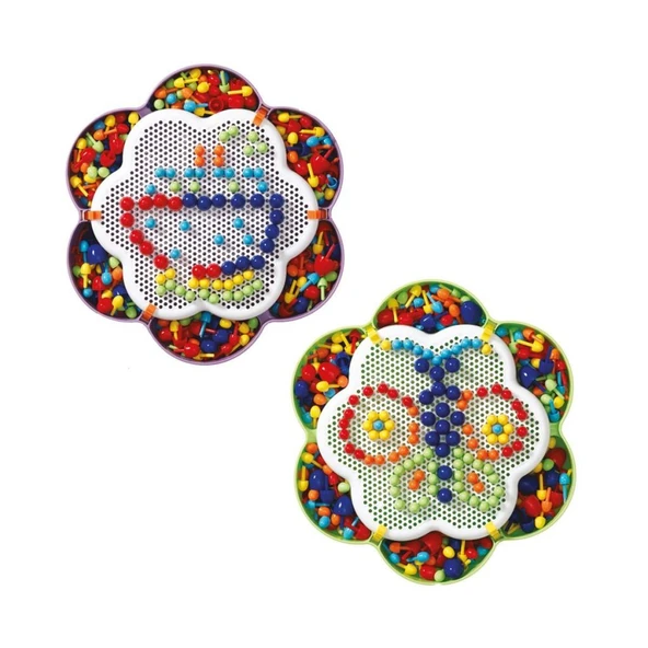 01144 MOZAİK ÇİVİ OYUNU - Resim 8