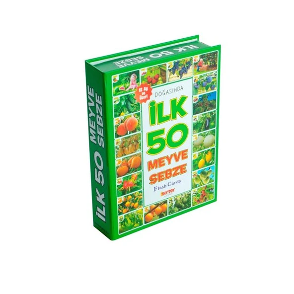 1420 F.CARDS İLK 50 MEYVE SEBZE - Resim 2