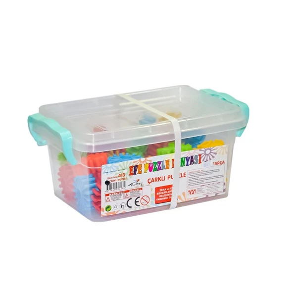 413 K. KUTULU ÇARKLI PUZLE 35 PCS - Resim 2