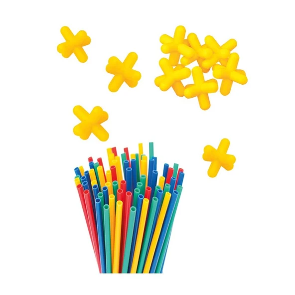 03462 Süper Bambu Çubuklar - 300 Parça / +3 yaş - Resim 5