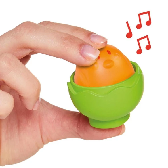 73082 Tomy - Saklambaçlı Yumurtalar Kaşık Seti 6-36 ay - Resim 5