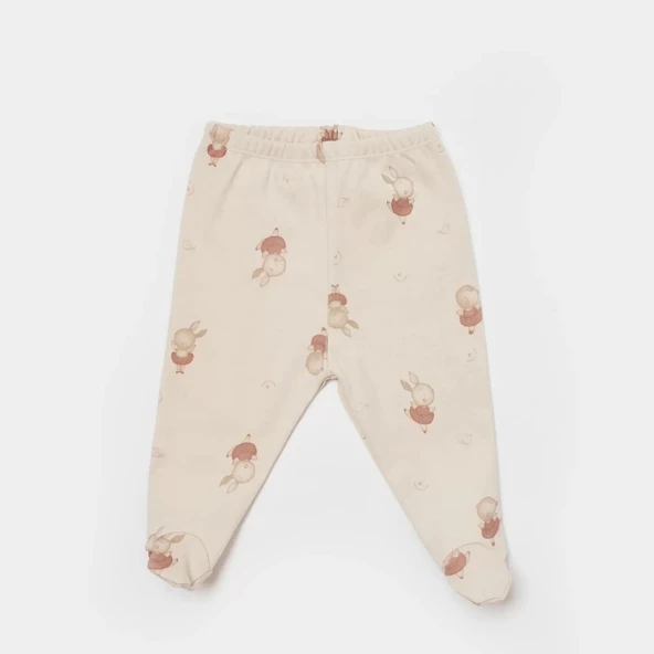 Ballery Princess 3'lü Zıbın Set  Bej-gül Kurusu - 5