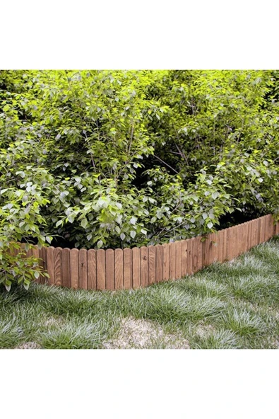 Bahçe Bordür Çiti Ahşap Bordür Bahçe Dekoru Özel Tasarım - 2