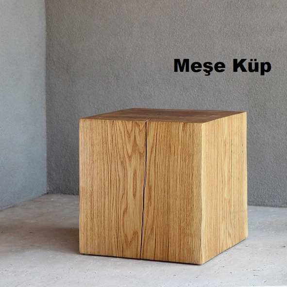 Meşe Küp Hobi Ahşap Küp Dekoratif Küp Doğal Ahşap Küp Blokları
