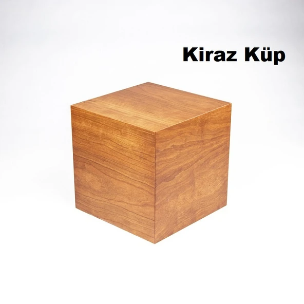 Kiraz Küp Hobi Ahşap Küp Dekoratif Küp Doğal Ahşap Küp Blokları