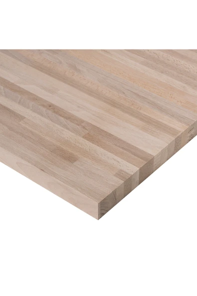 (30 MM) Kayın Masif Panel Tabaka Ahşap Plaka Ahşap Panel