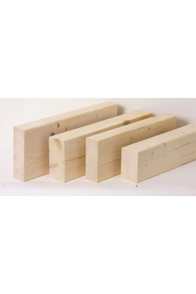 (50 cm) Köknar - Göknar Çıta Tahta Taslak Ahşap Blok Silimiş Planyalı Kereste - 3