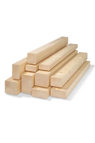 (75 cm) Ladin Çıta Tahta Taslak Ahşap Blok Silimiş Planyalı Kereste