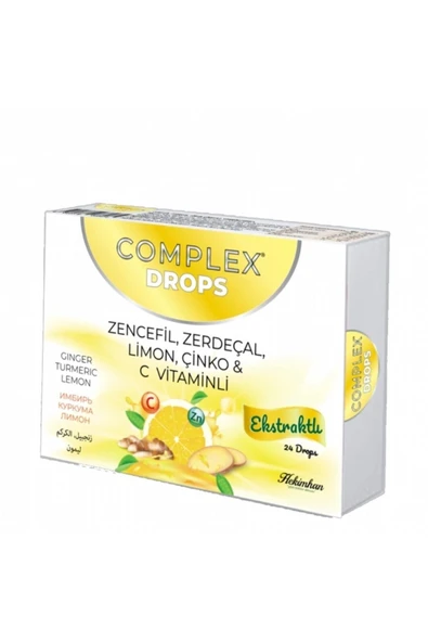 DOĞAL PASTİL ZENCEFİL VE ZERDEÇALLI 24'LÜ