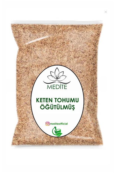 Keten Tohumu Öğütülmüş Yeni 100gr