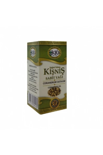 KİŞNİŞ TOHUMU YAĞI SOĞUK PRES 20ML - 1