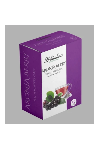 Aronia Berry Karışık 45'li Poşet Çay