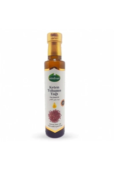 Soğuk Pres Keten Tohumu Yağı 250ml