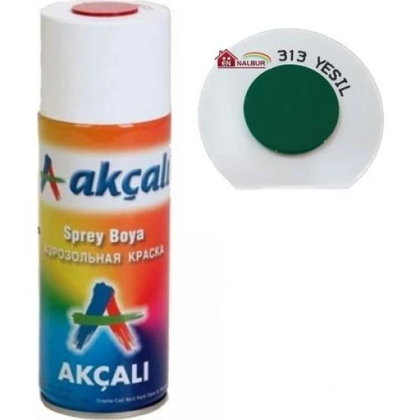 Akçalı 313 Yeşil Sprey Boya RAL6016 400 Ml