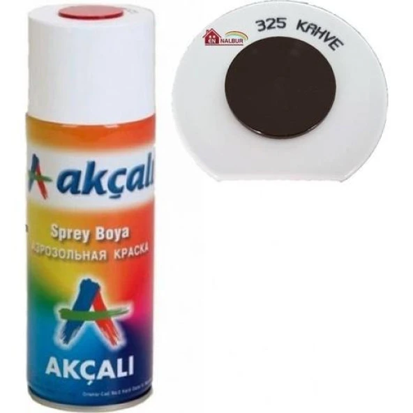 Akçalı 325 Kahve Sprey Boya RAL8016 400 Ml