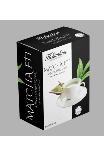 Matchalı Spirulinalı Çay 45li Süzen Poşet