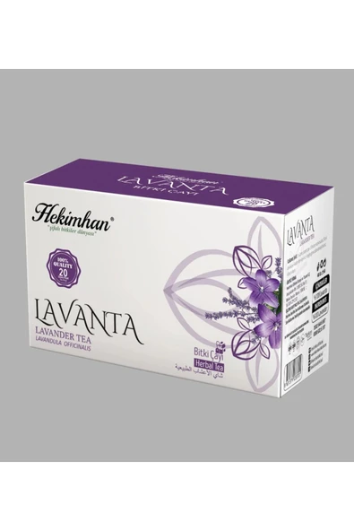 LAVANTA ÇAYI BARDAK POŞET 20 Lİ