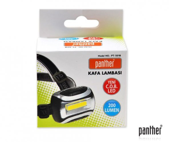 FENER LEDLİ KAFA LAMBASI PANTHER PT-5018 - 5907