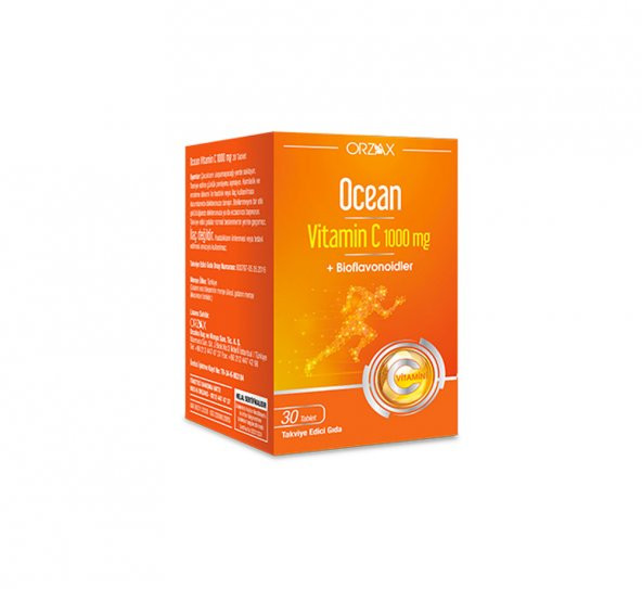 Orzax Ocean Vitamin C 1000 Mg 30 Tablet