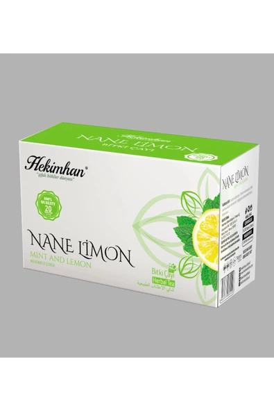 Nane Limonlu Çay Doğal 20li Medite Mağazasında