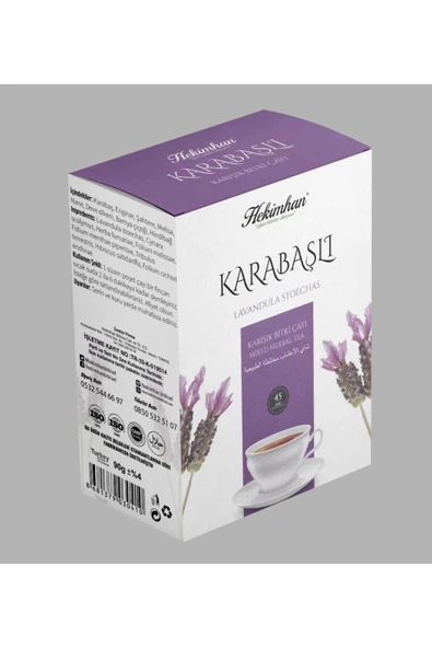 Karabaş Otlu Şahtereli Çay Doğal 45 Süzen Poşet