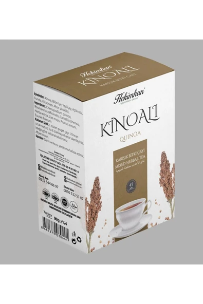 Kinoalı Karışık Bitki Çayı 45li Medite Mağazasında