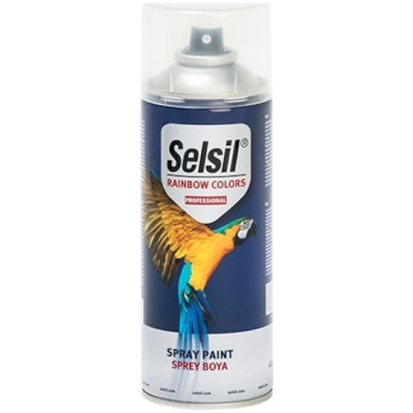 Selsil Sprey Boya Parlak Siyah Ral9005 400ml