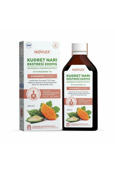® Kudret Narı (Momordica), Mucosave FG İçeren Sıvı Takviye Edici Gıda 250 ml