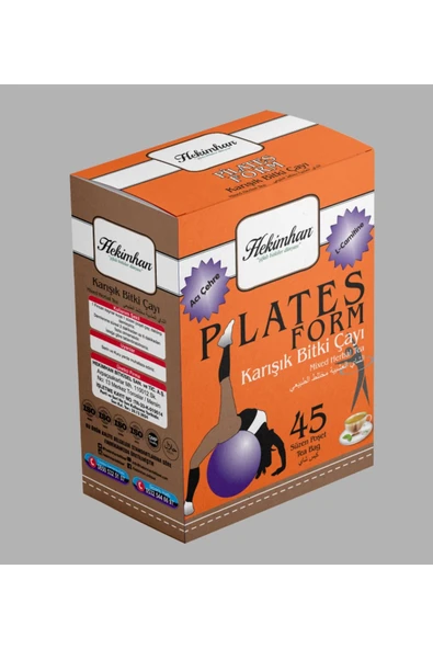 Pilates Form Çay Doğal 45 li Süzen Poşet