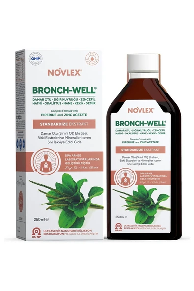 Bronch-Well Da-mar Otu Ekstresi ve Bitki Ekstreleri İçeren Sıvı Takviye Edici Gıda 250 ml