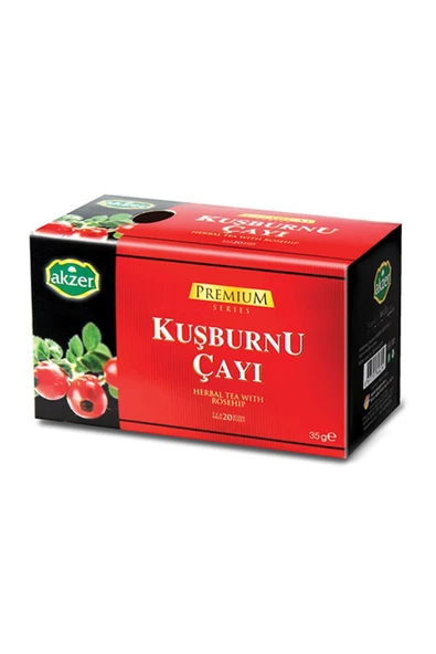 2'li Paket Kuşburnu Çayı (2x20 Süzen Poşet)