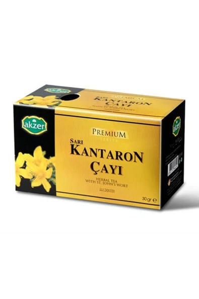 2'li Paket Sarı Kantaron Çayı (2x20 Süzen Poşet)