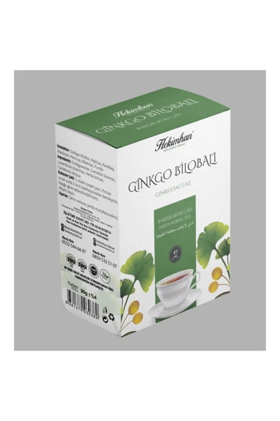 GİNGOBILOBALI KARIŞIK ÇAY (45'li Süzen Poşet)